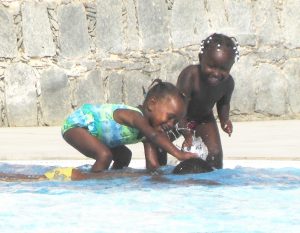 Momenti insieme ai bambini durante le attivitÃ 