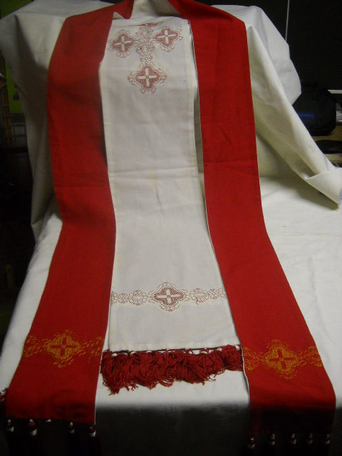 Materiale donativo per la funzione religiosa