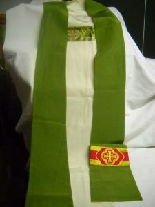 Materiale donativo per la funzione religiosa