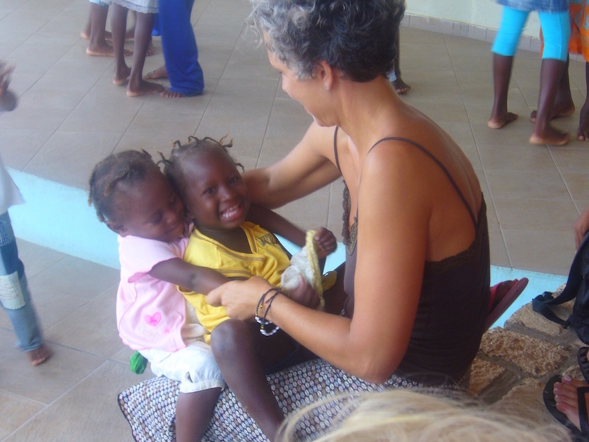 Momenti insieme ai bambini durante le attivitÃ 